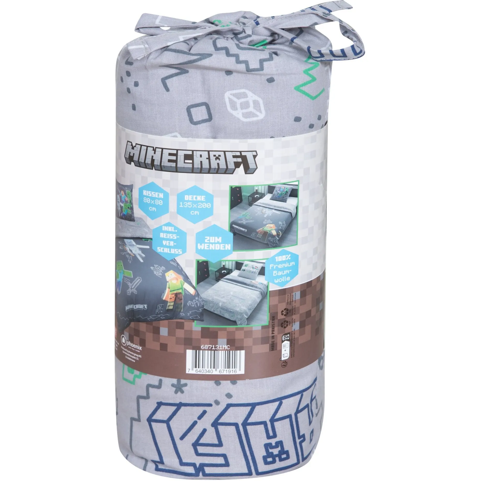 Bettwäsche, Minecraft