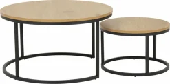 Couchtischsatz, Spiro rund