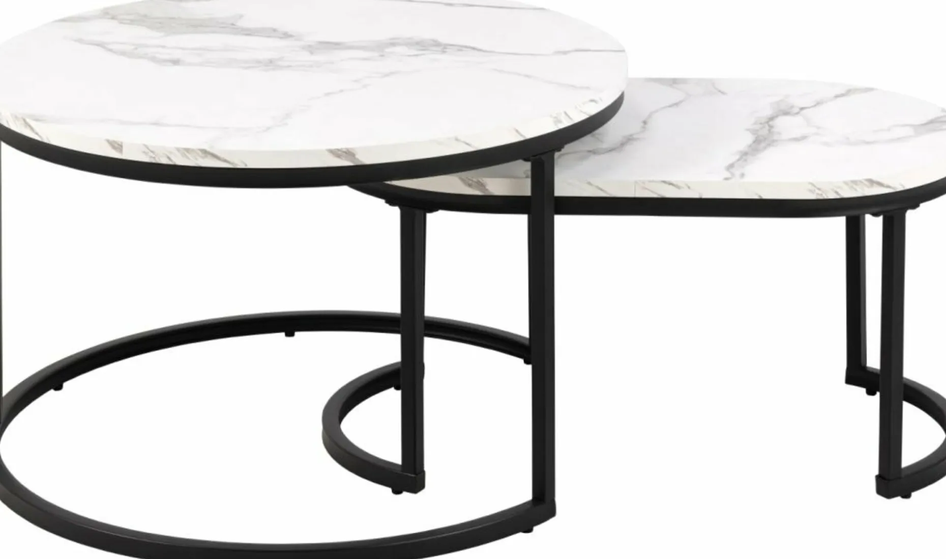 Couchtisch-Set, Spiro oval
