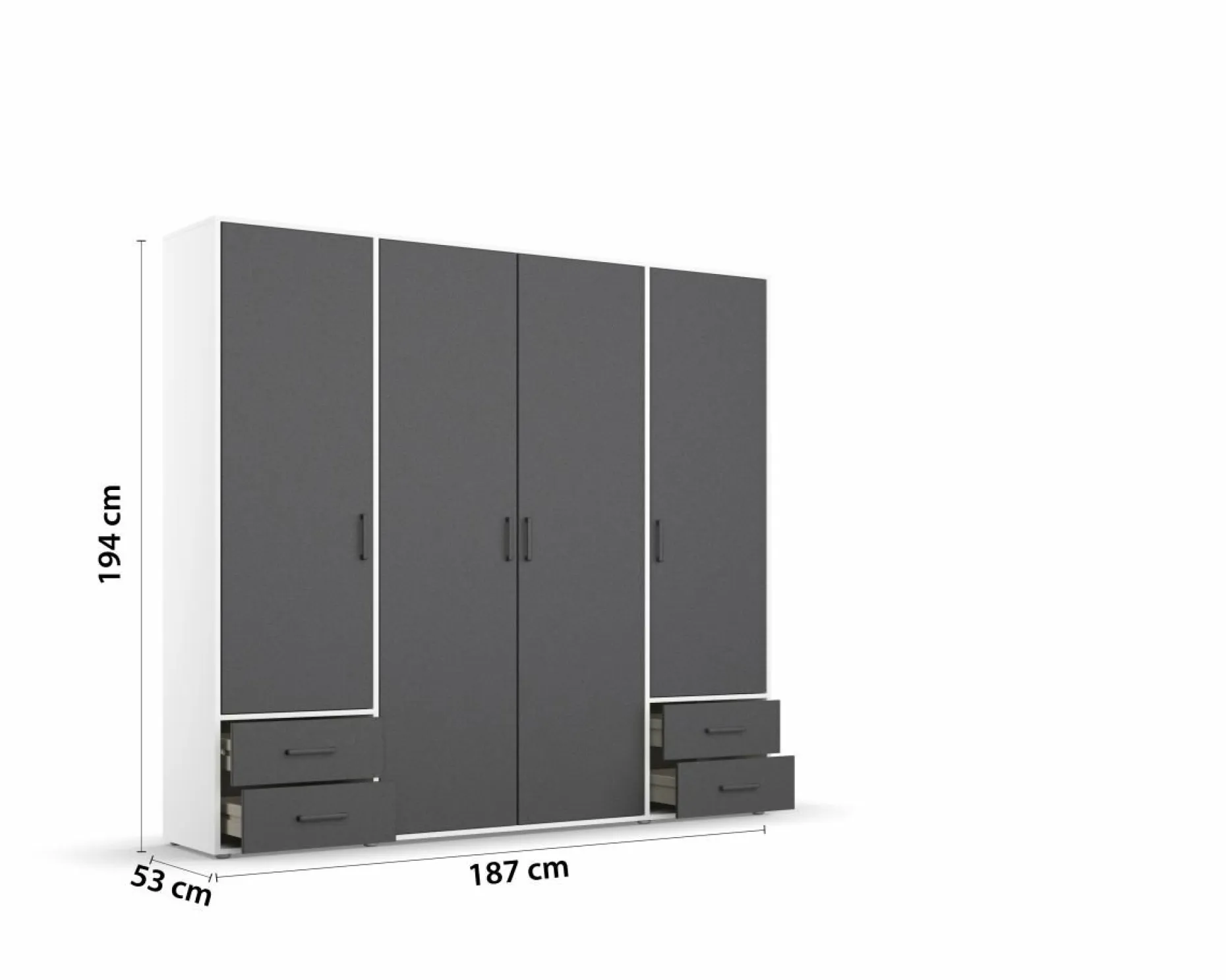 Drehtürenschrank, Voyager