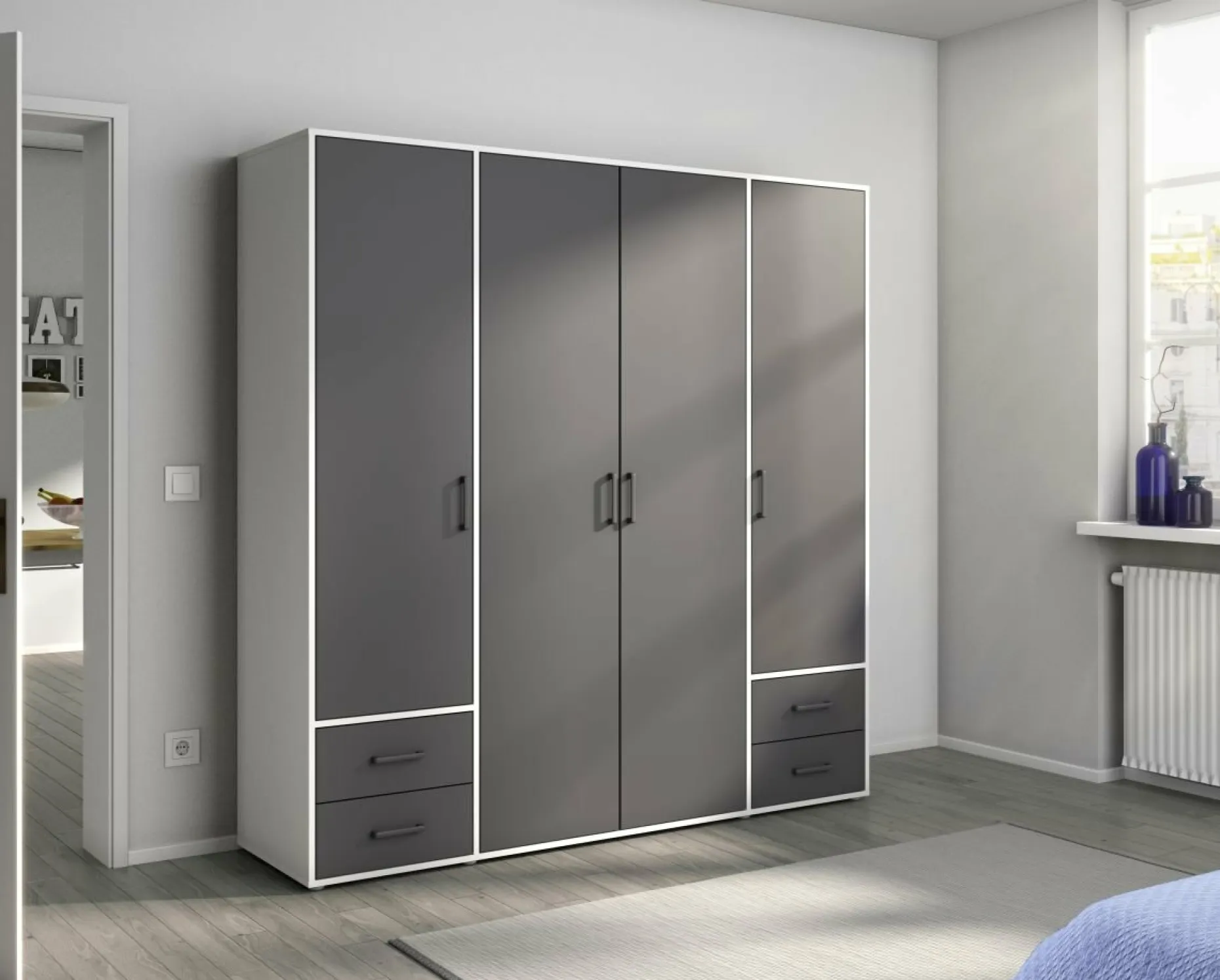 Drehtürenschrank, Voyager