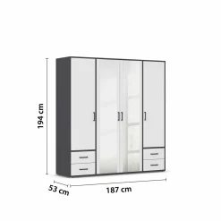 Drehtürenschrank, Voyager