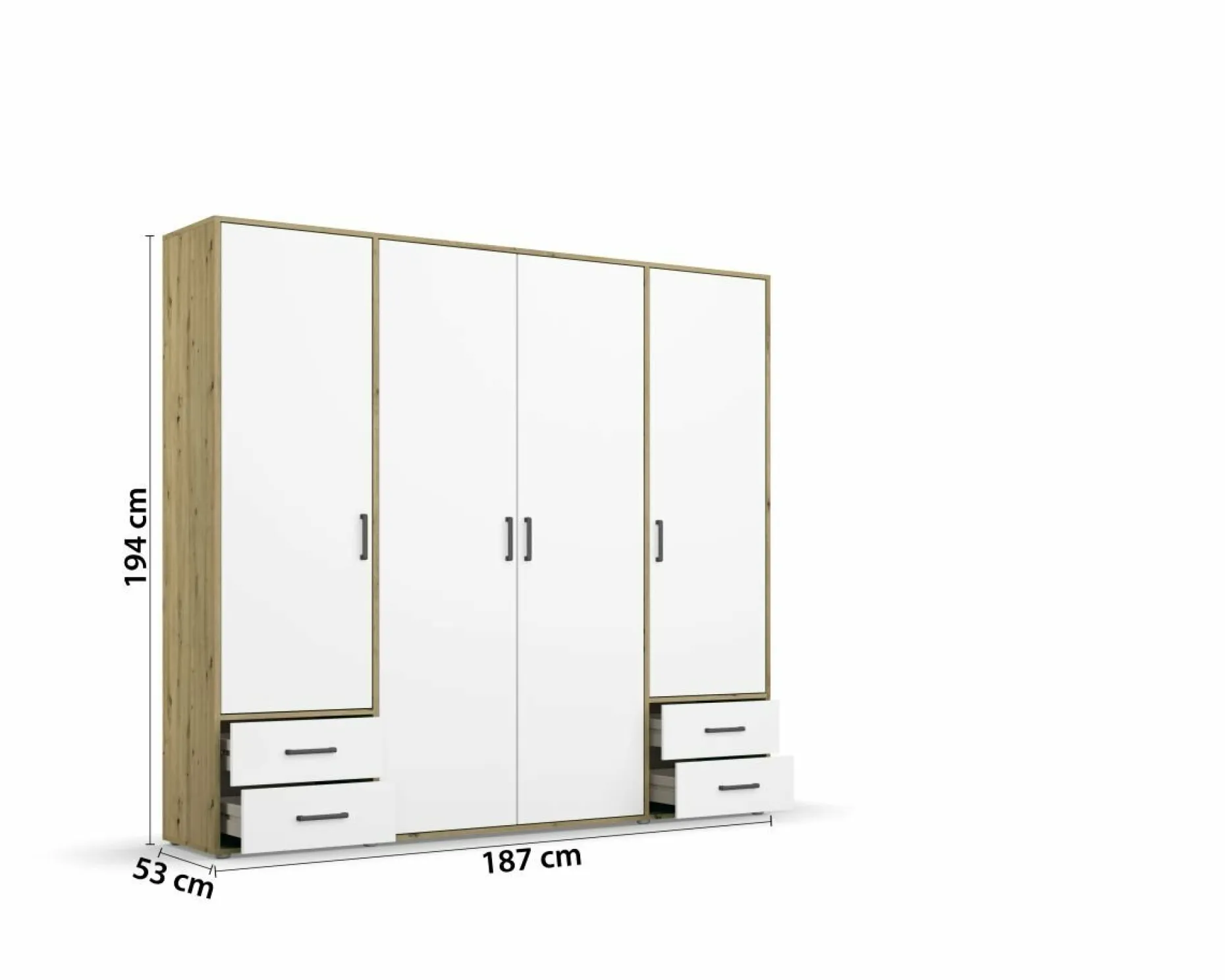 Drehtürenschrank, Voyager
