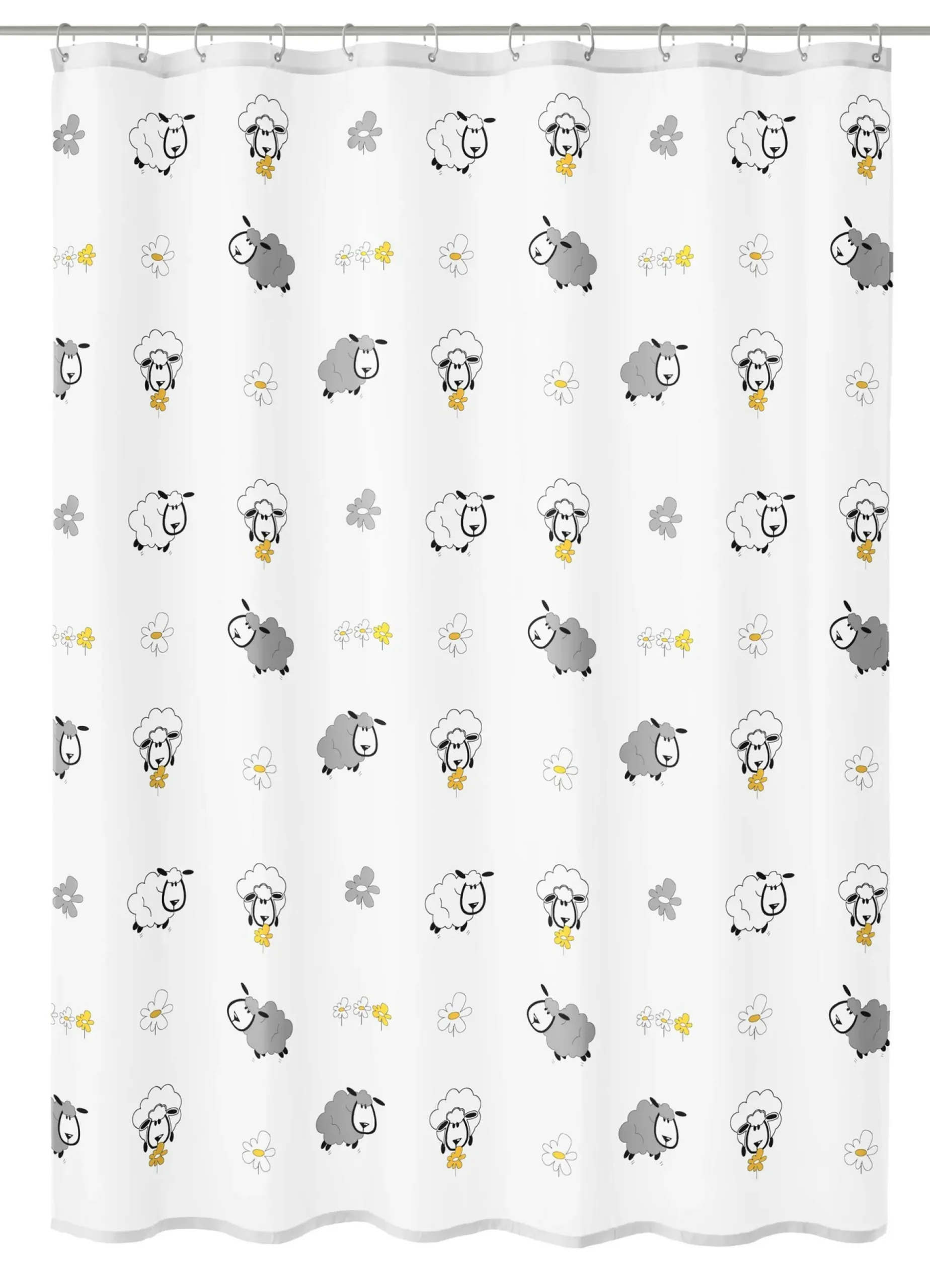 Duschvorhang TXT, Sheep