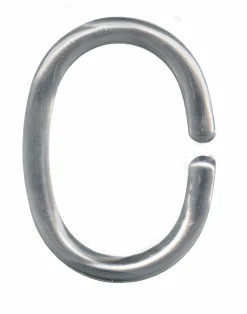 DV-Ringe, Duschvorhang-Ringe Silber