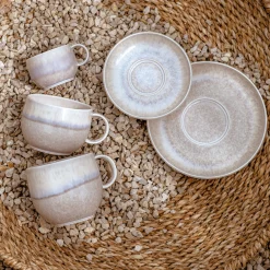 Espressountertasse, Perlemor Sand