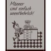 Geschirrtuch, Männer sind einfach unentbehrlich