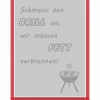 Geschirrtuch, Schmeiss den Grill an…