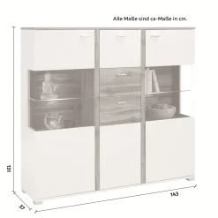 Highboard, Alamo