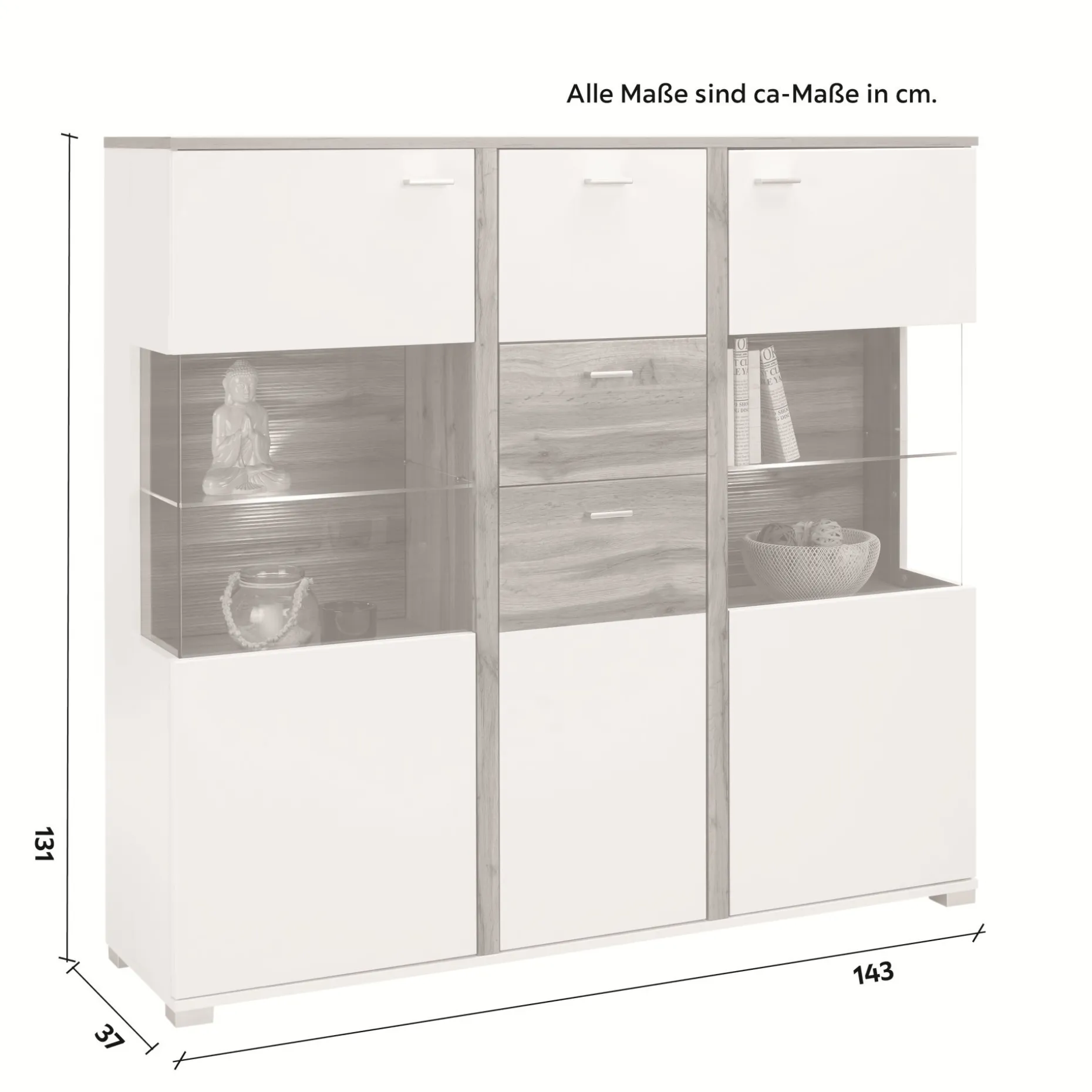 Highboard, Alamo