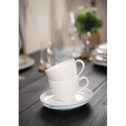 Kaffeeobertasse, Basic White