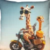 Kissenhülle, Giraffe Safari