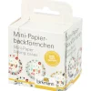 Mini-Papierbackförmchen