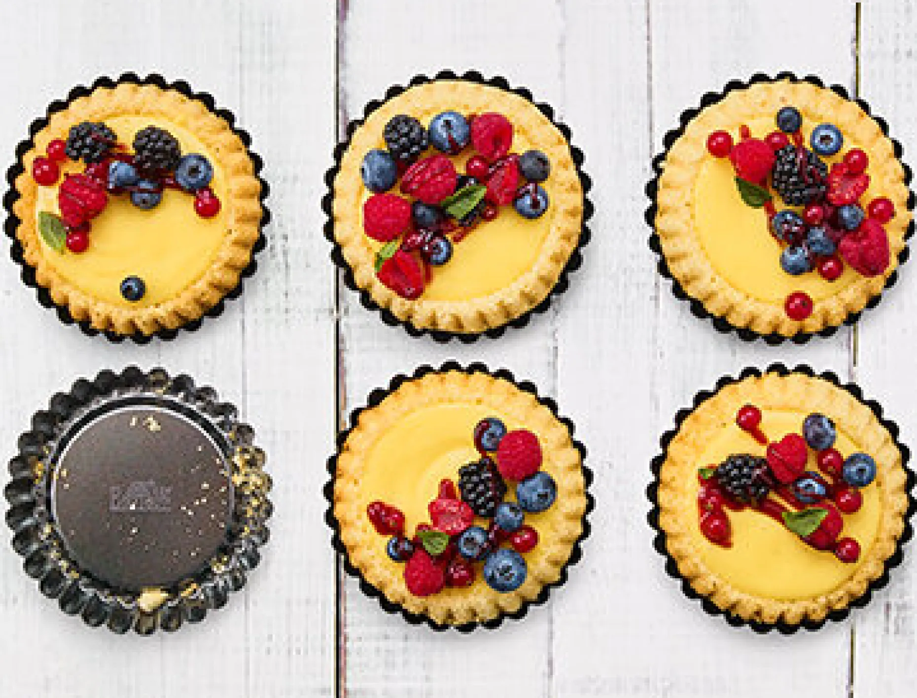 Obstbodenförmchen, Easy Baking