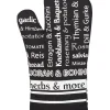 Ofenhandschuh, Herbs & More Schwarz