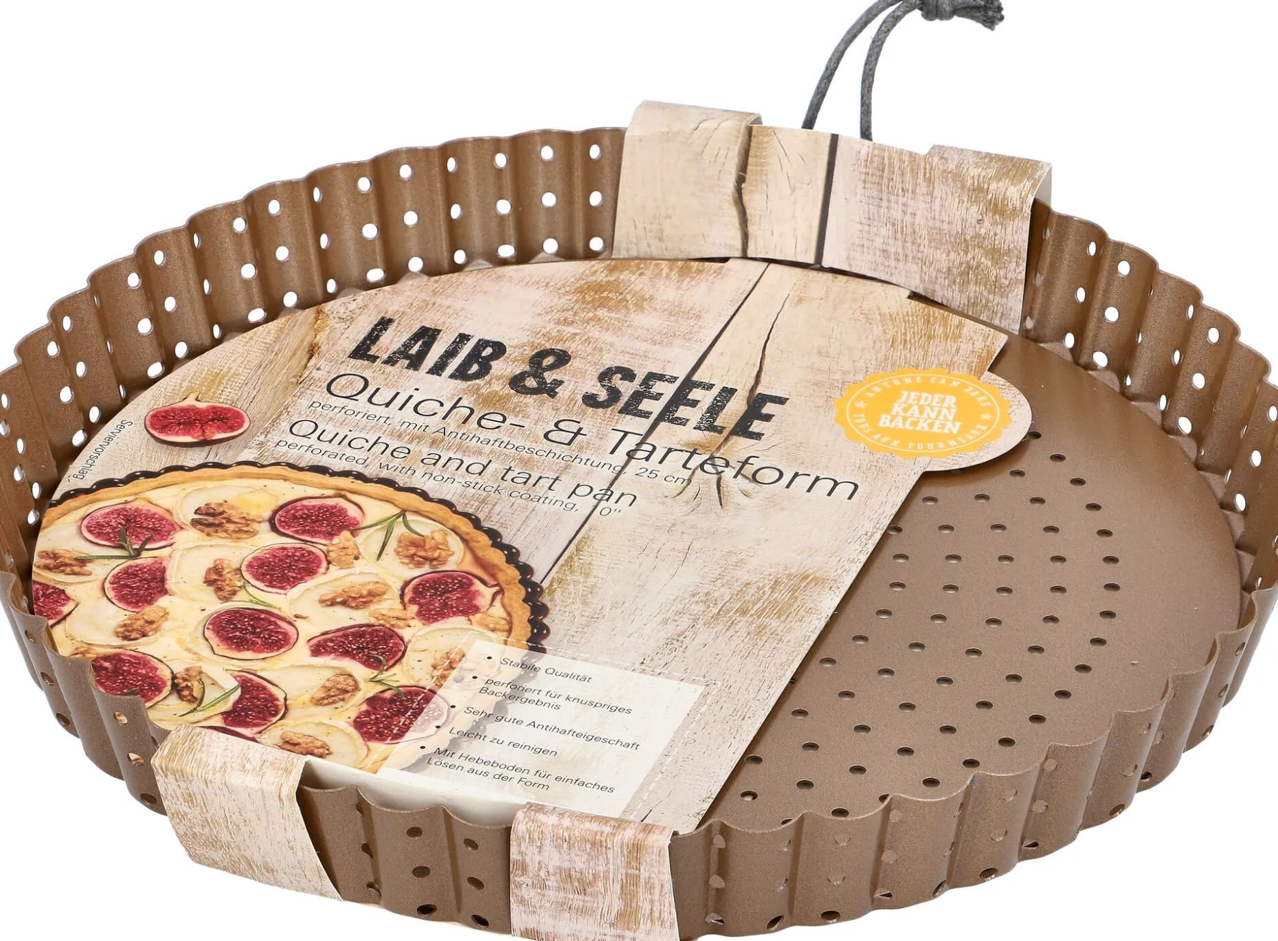 Quiche- & Tarteform, Laib & Seele