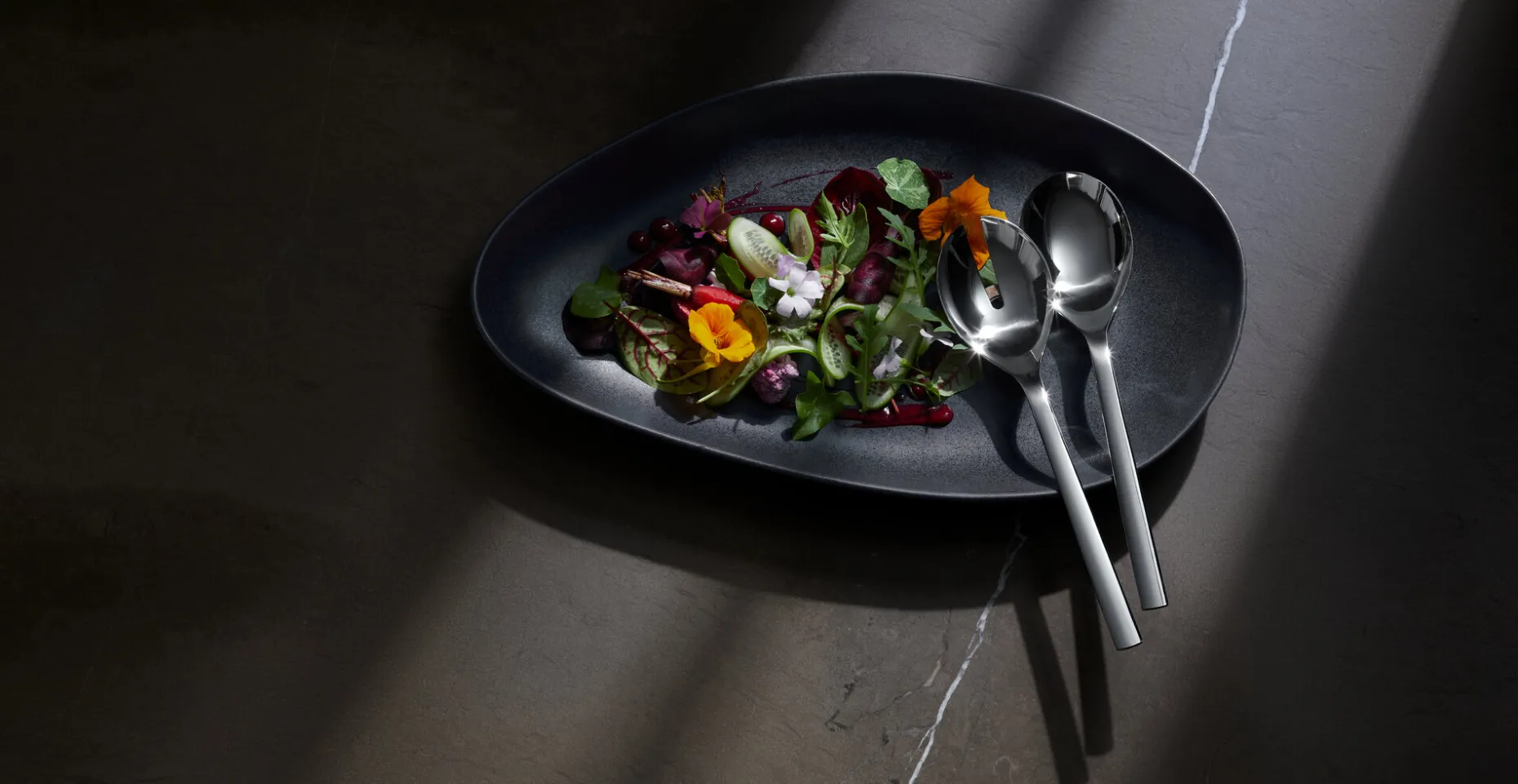 Salatbesteck 2-tlg., Nuova