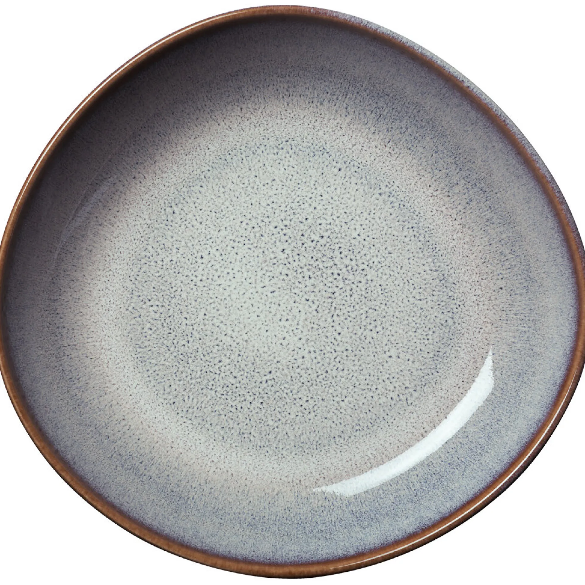 Schale flach klein, Lave beige