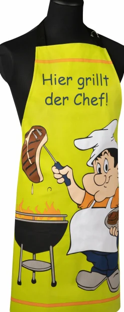 Schürze, Chefgriller