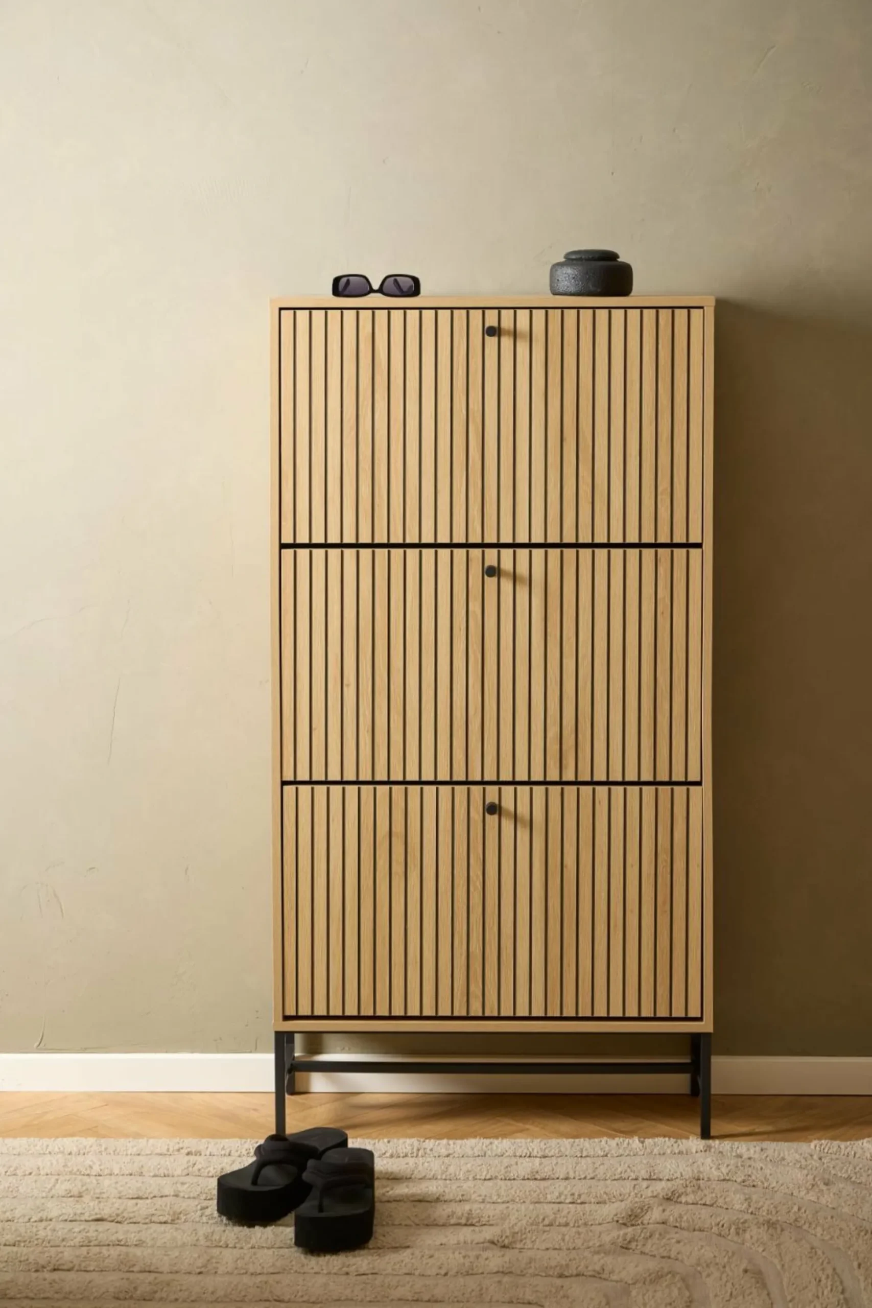 Schuhschrank, Albany mit 3 Klappen