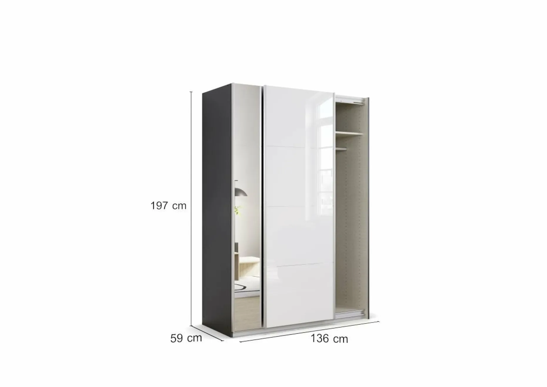 Schwebetürenschrank, Subito