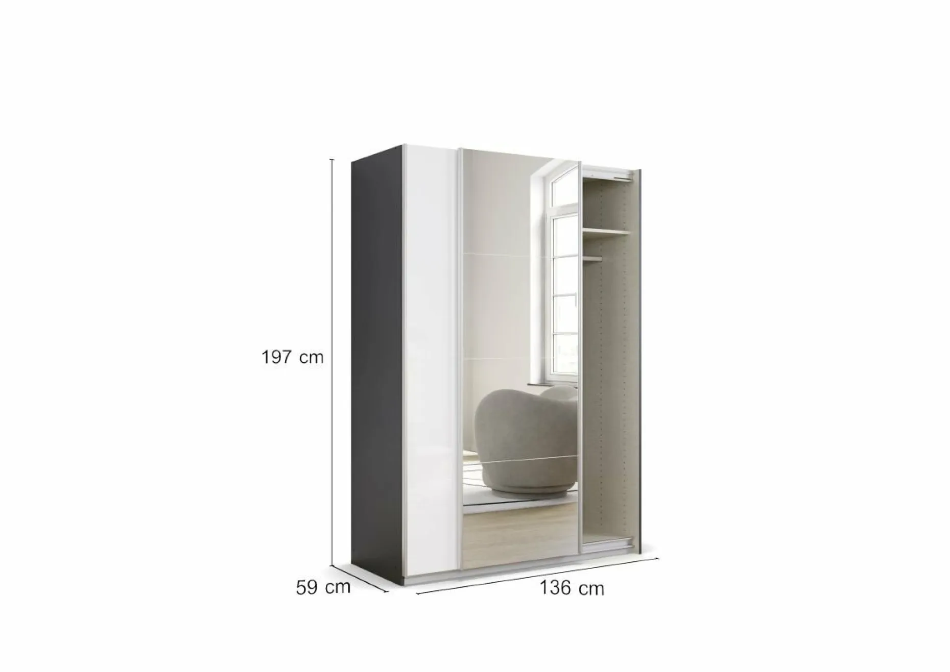 Schwebetürenschrank, Subito