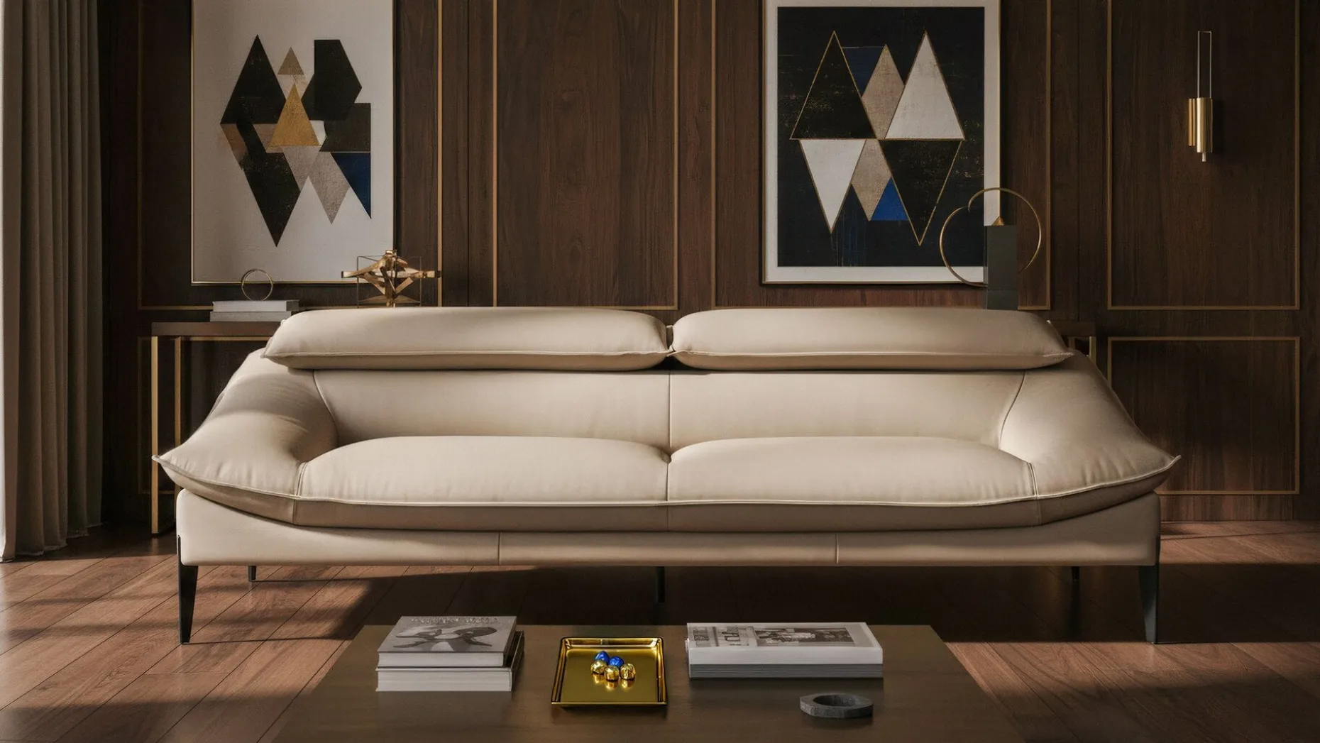 Sofa, Flan