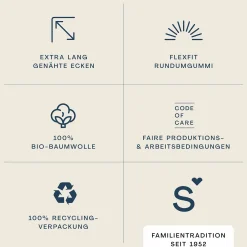 Spannbettlaken, Casual