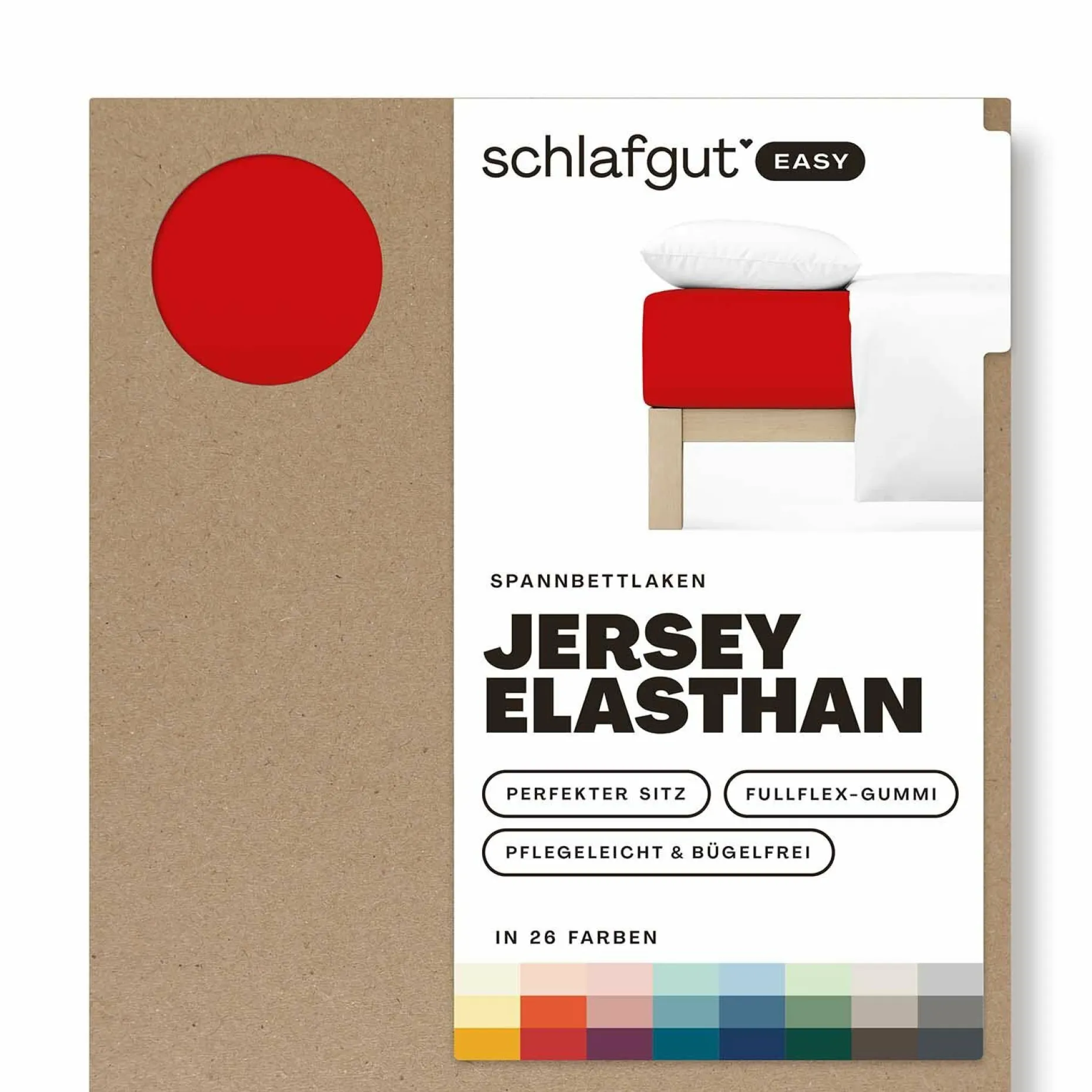 Spannbettlaken, EASY Jersey