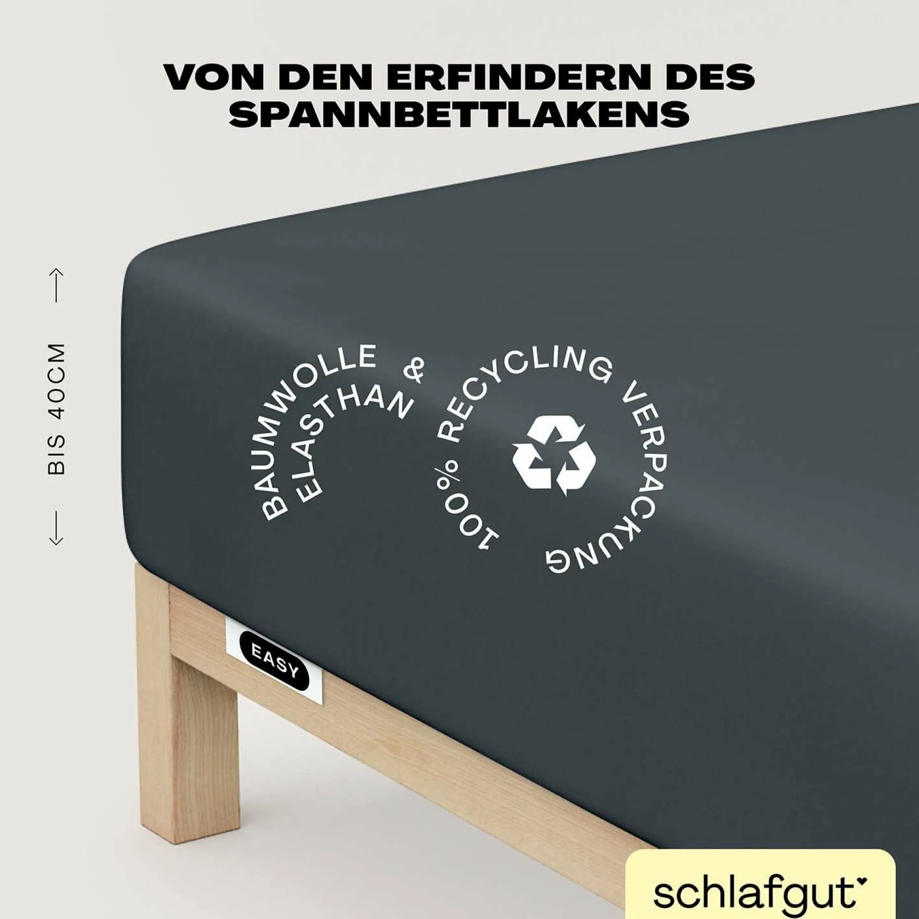 Spannbettlaken, EASY Jersey