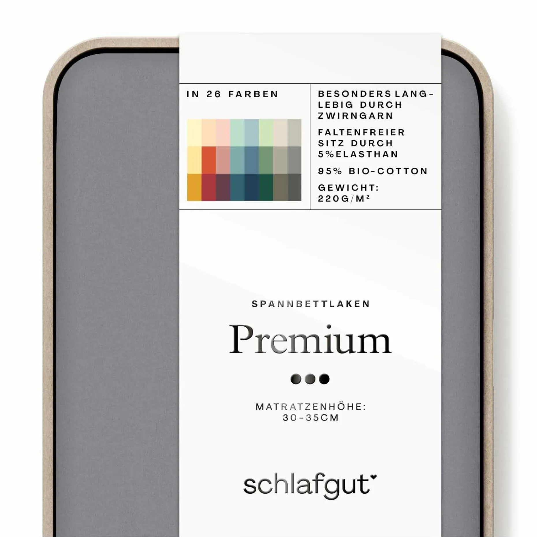 Spannbettlaken, Premium
