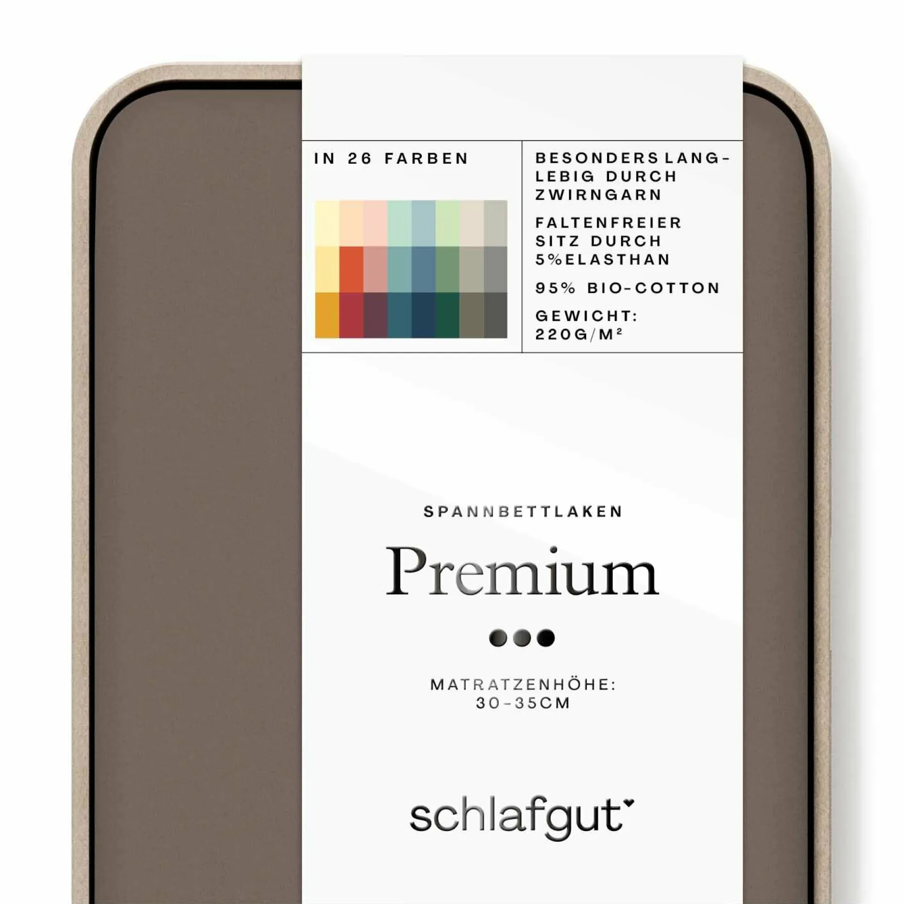 Spannbettlaken, Premium