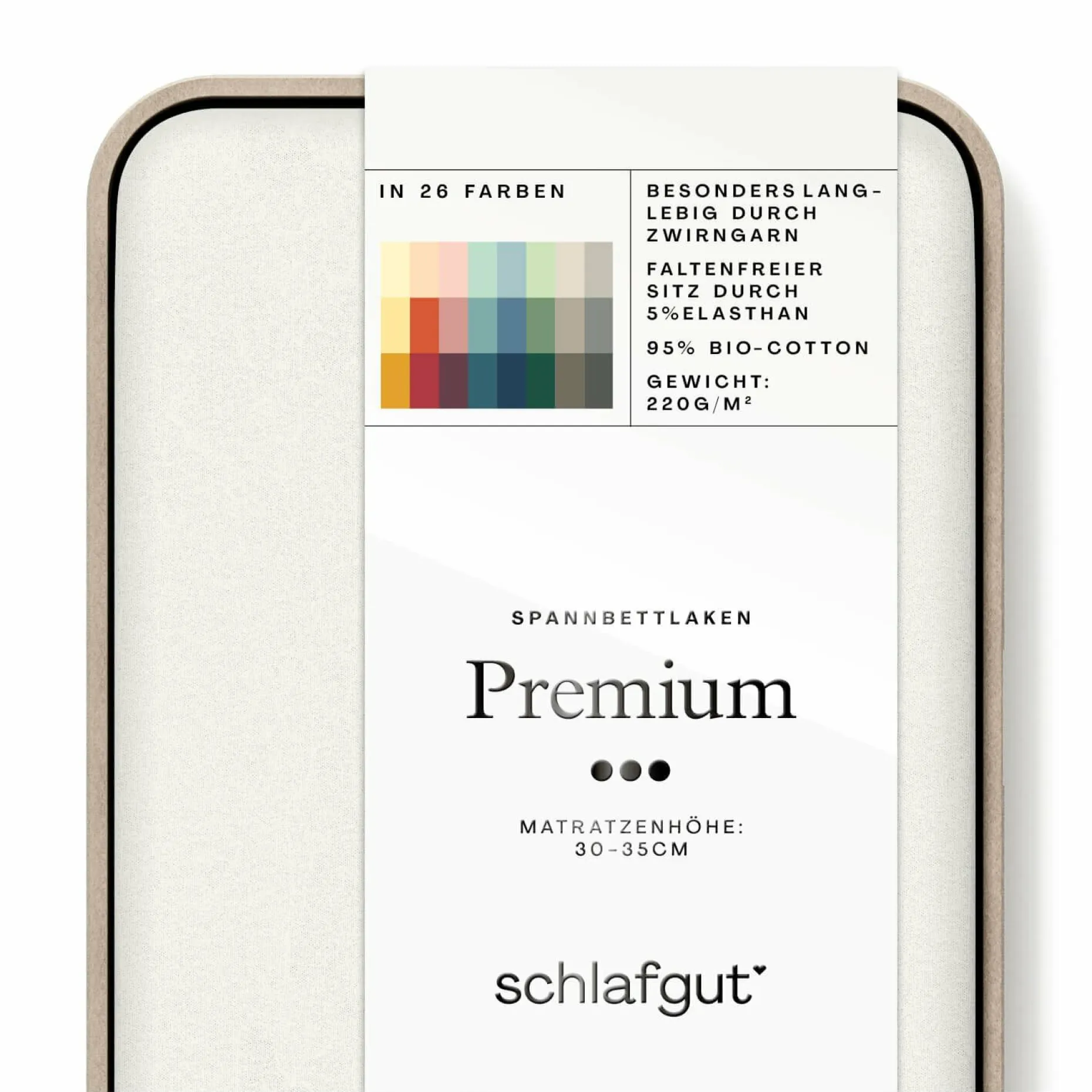 Spannbettlaken, Premium