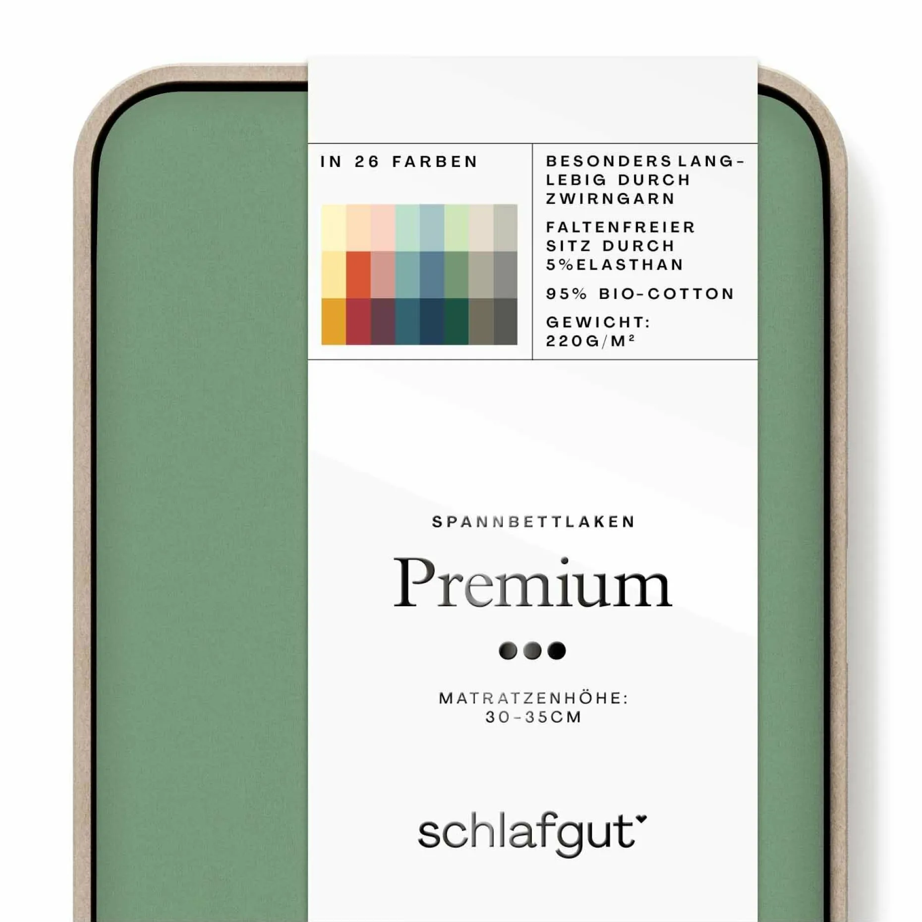 Spannbettlaken, Premium