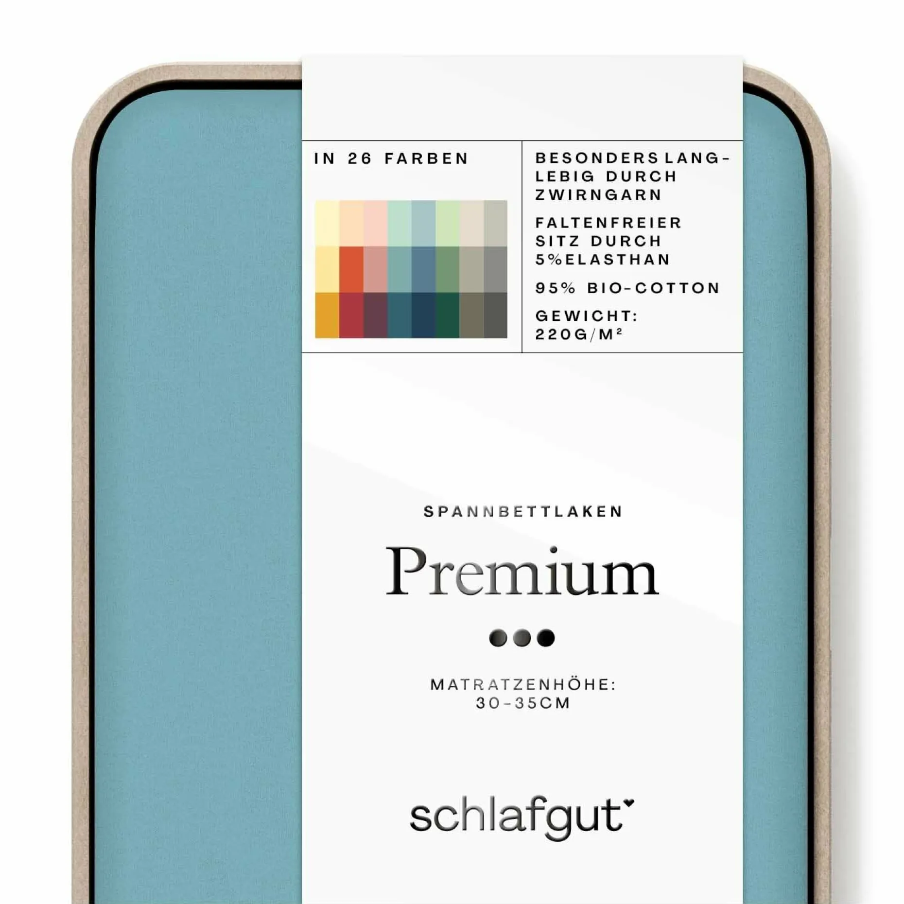Spannbettlaken, Premium