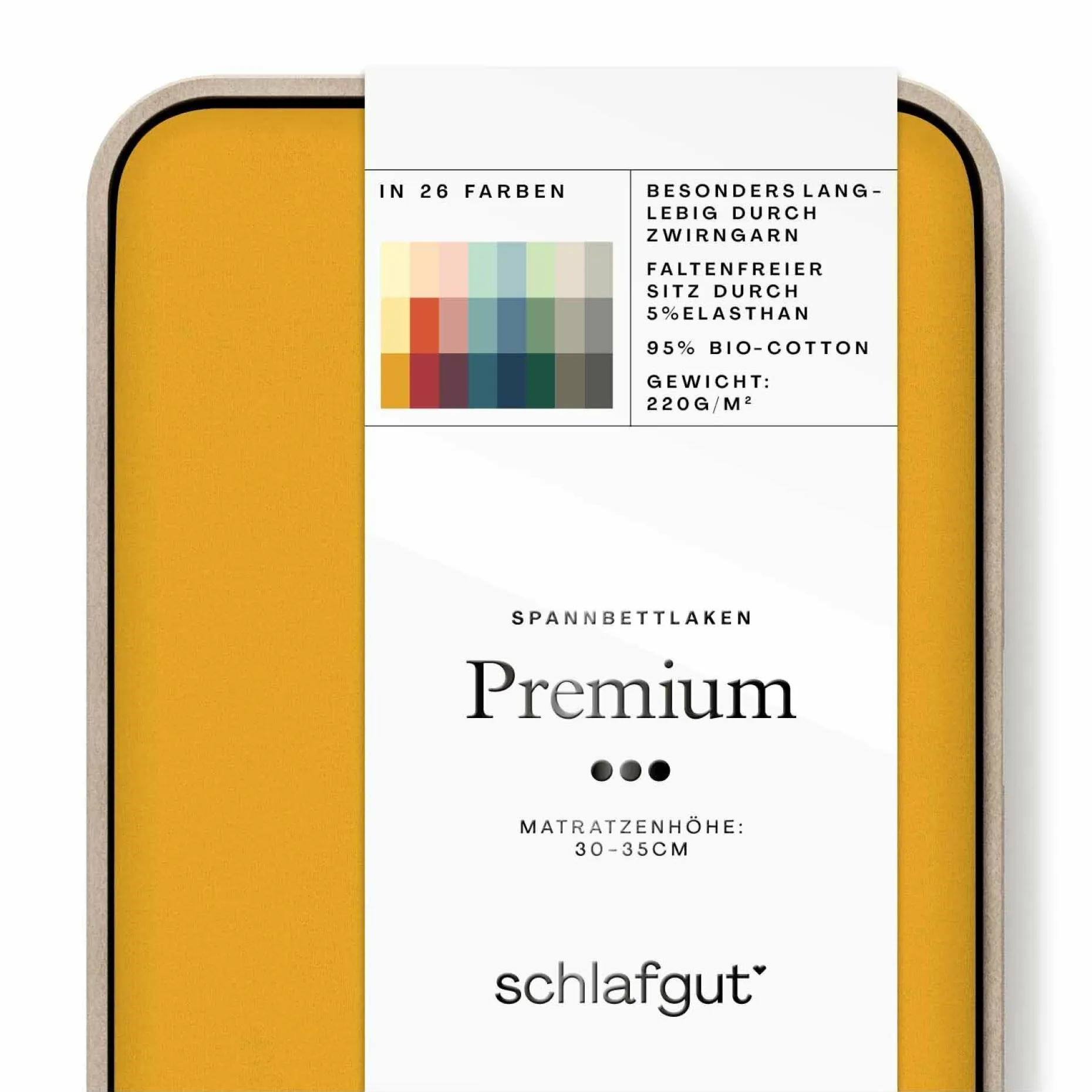 Spannbettlaken, Premium