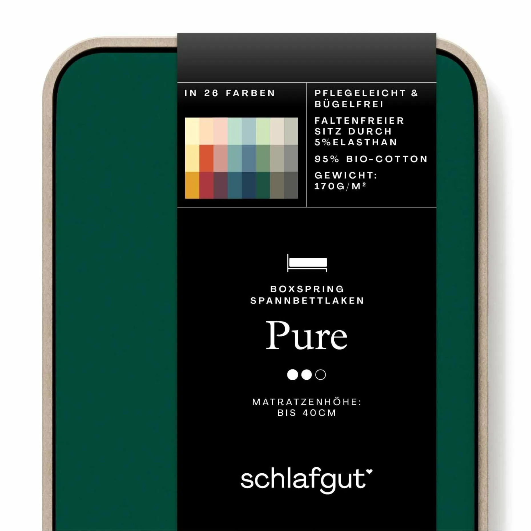 Spannbettlaken, Pure