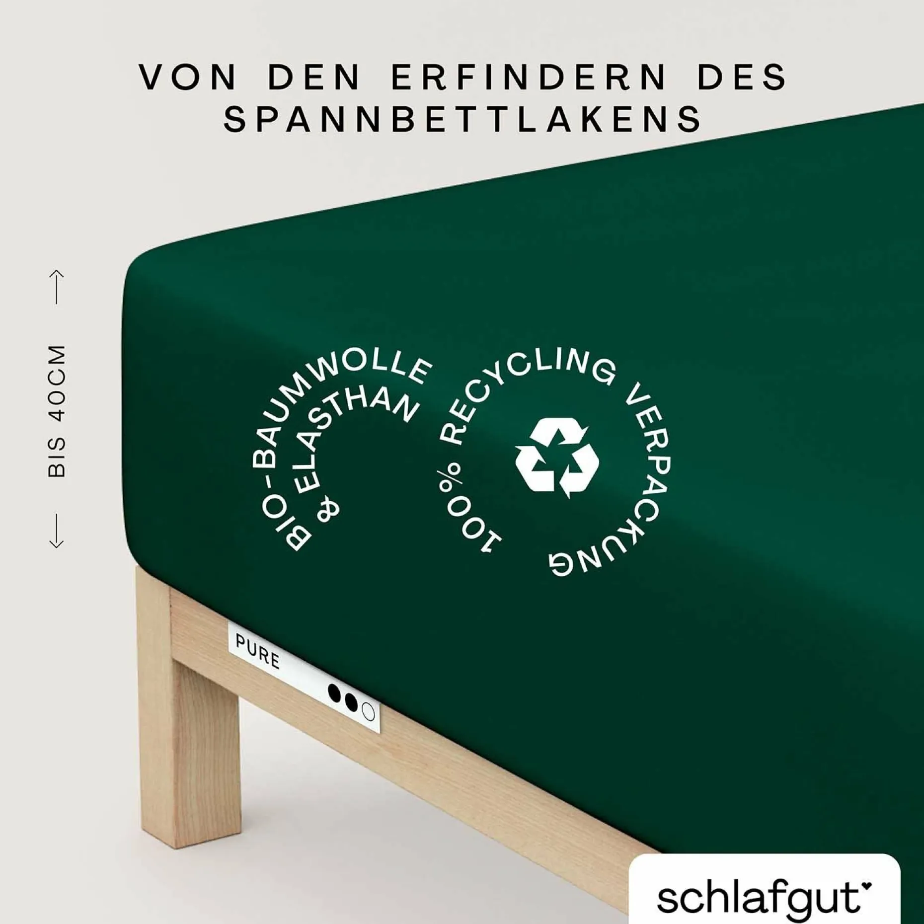 Spannbettlaken, Pure