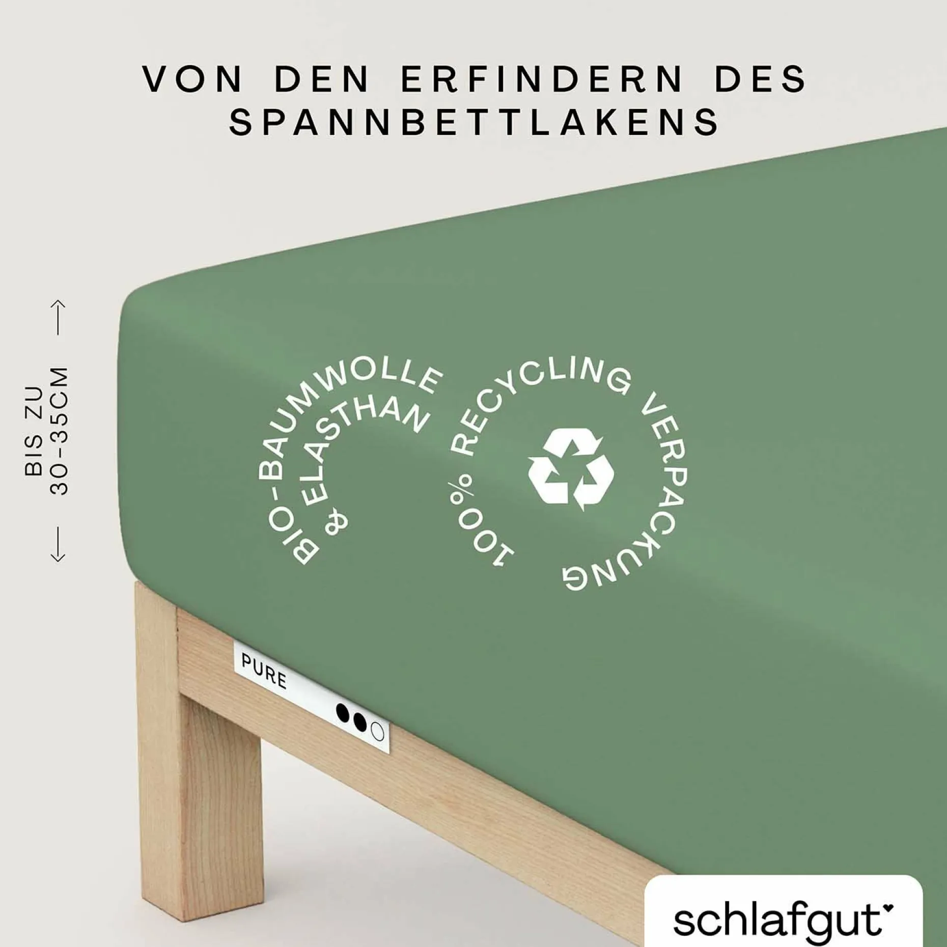 Spannbettlaken, Pure