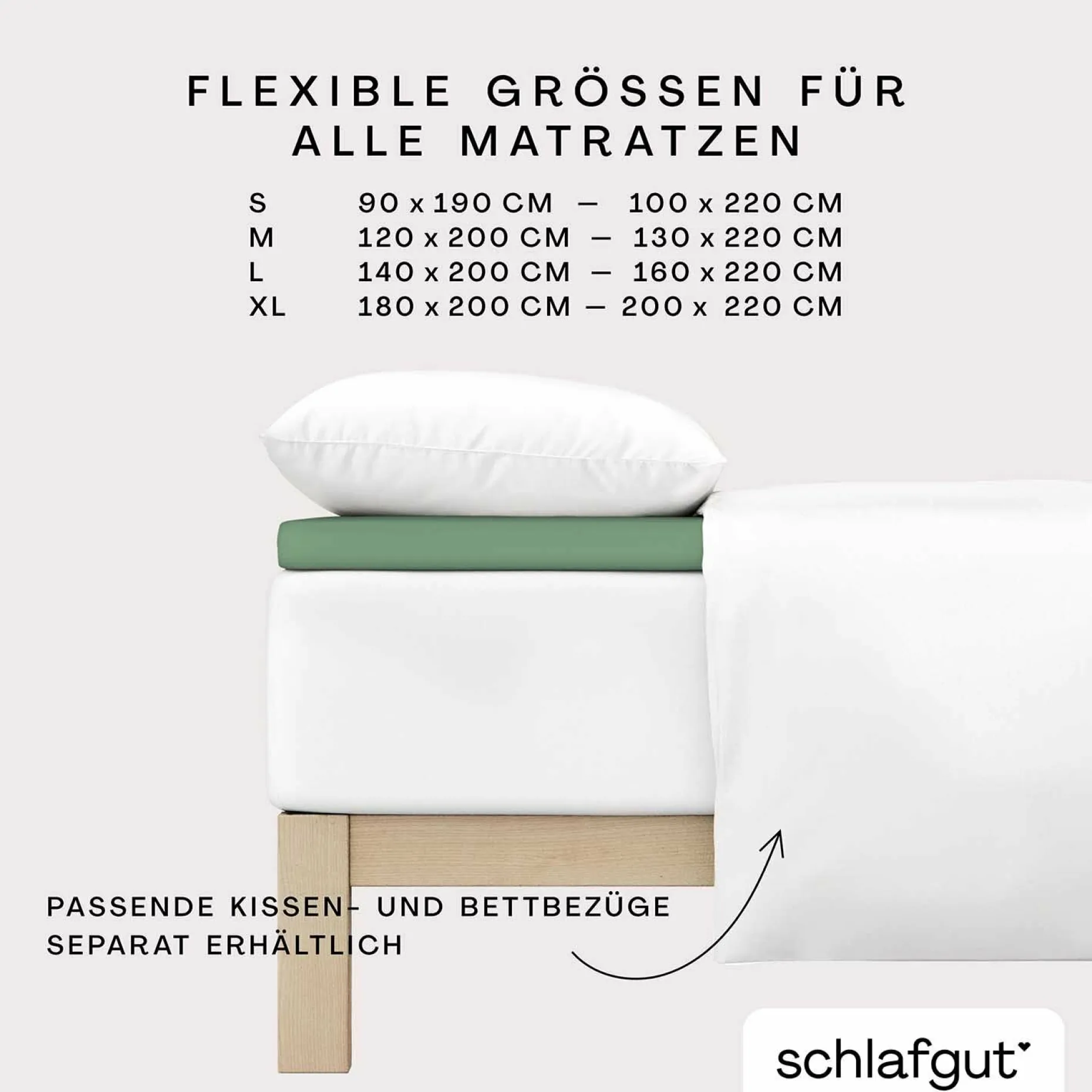 Spannbettlaken, Pure
