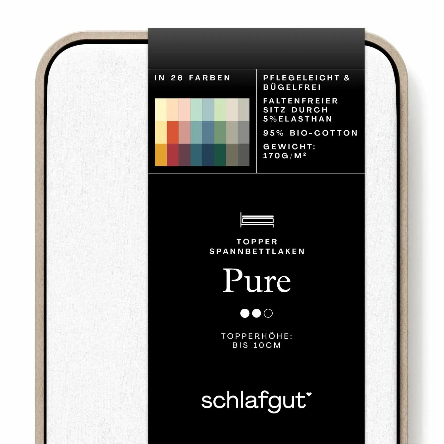 Spannbettlaken, Pure