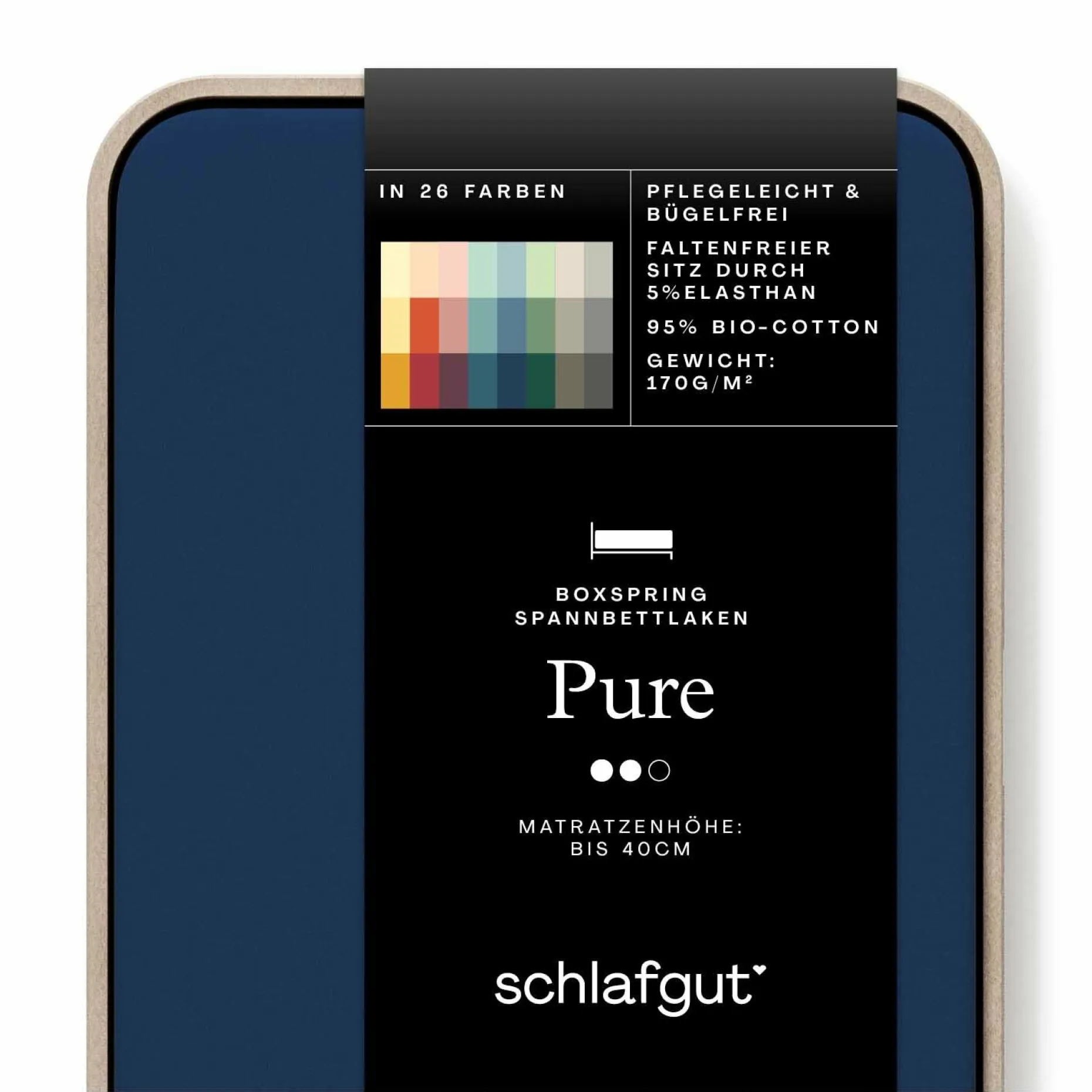 Spannbettlaken, Pure