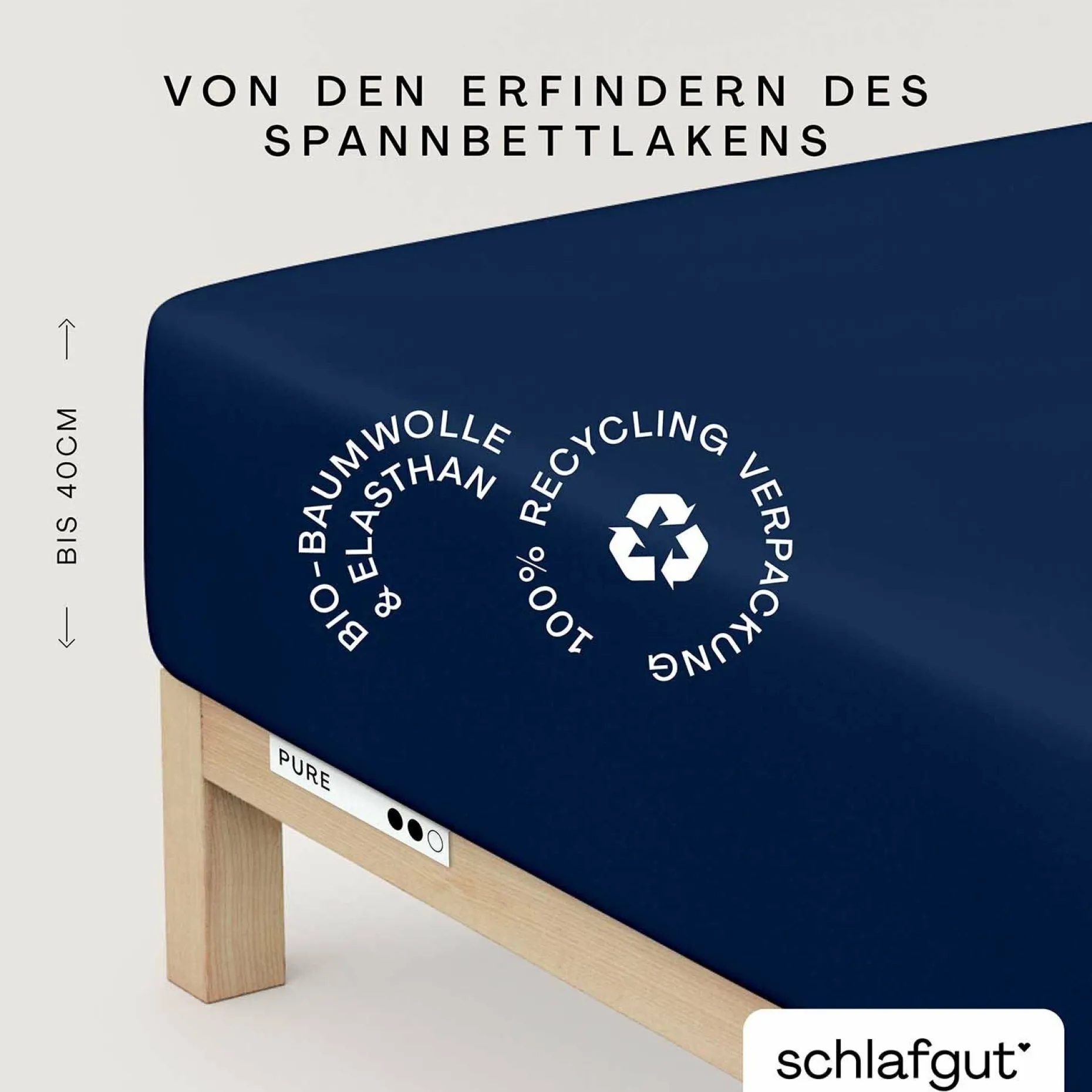 Spannbettlaken, Pure