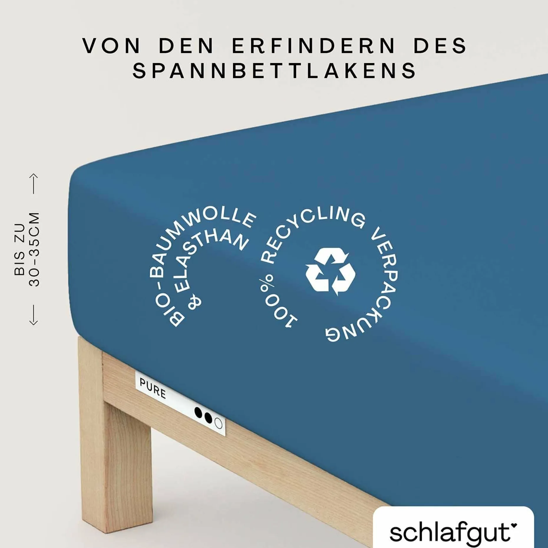 Spannbettlaken, Pure