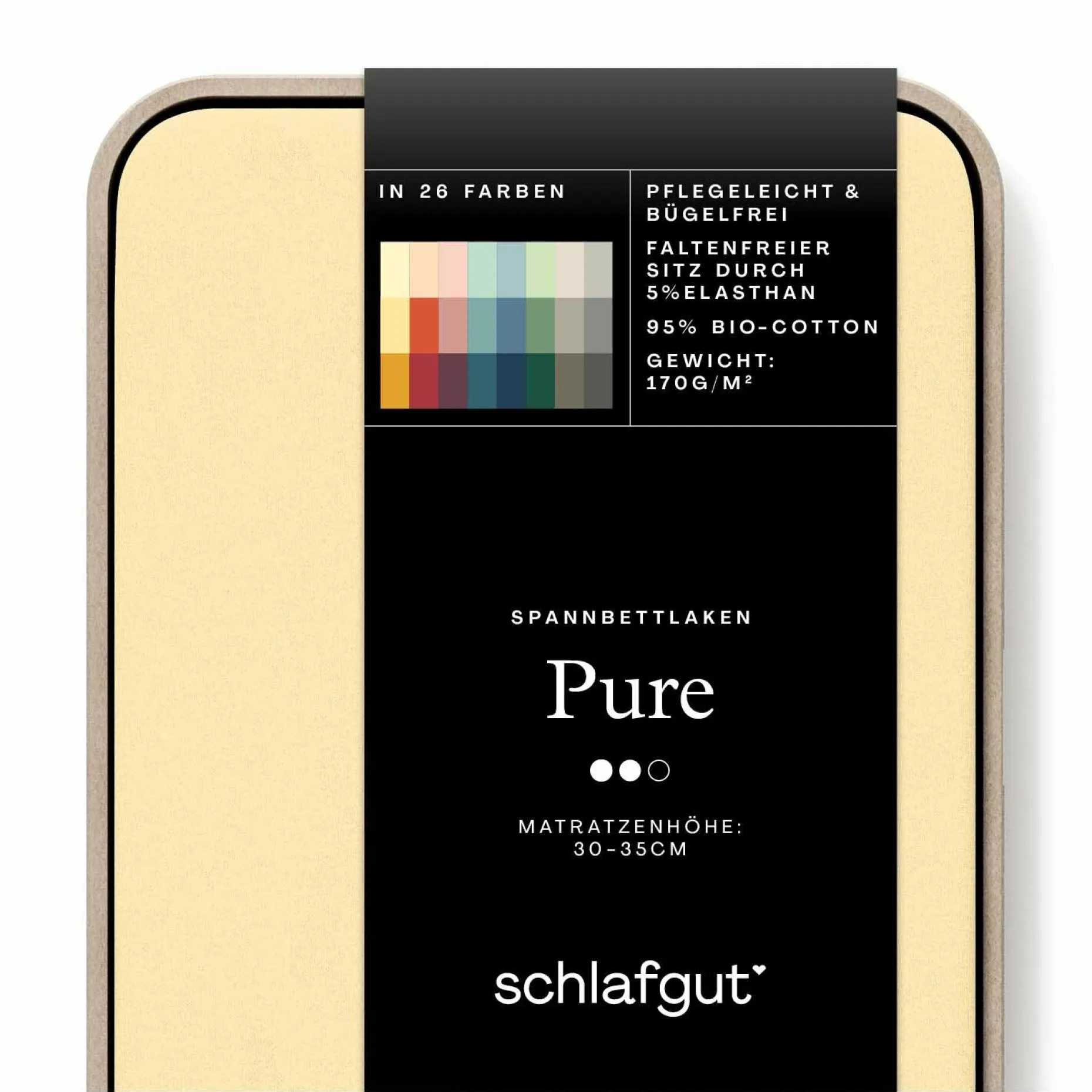 Spannbettlaken, Pure