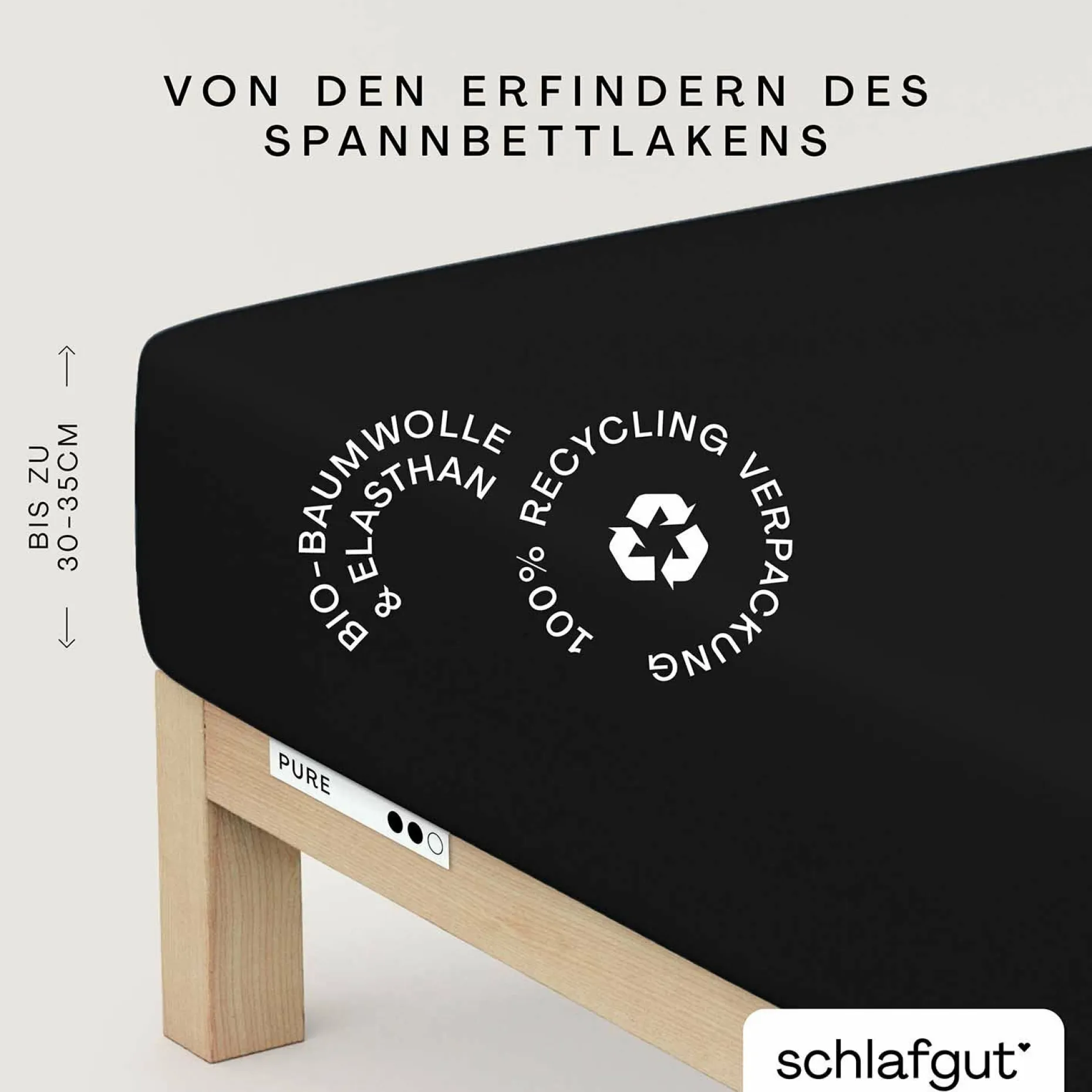 Spannbettlaken, Pure