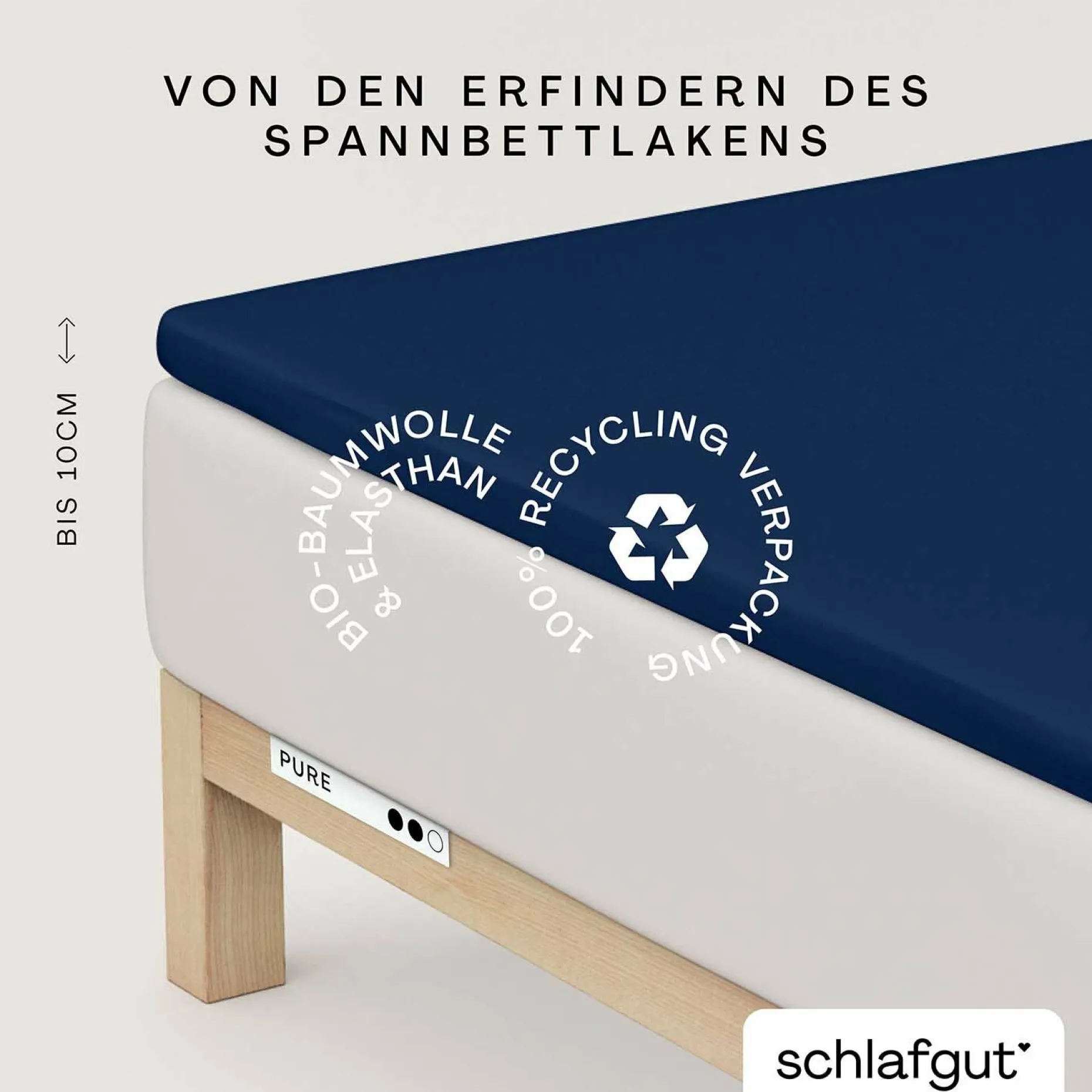 Spannbettlaken, Pure