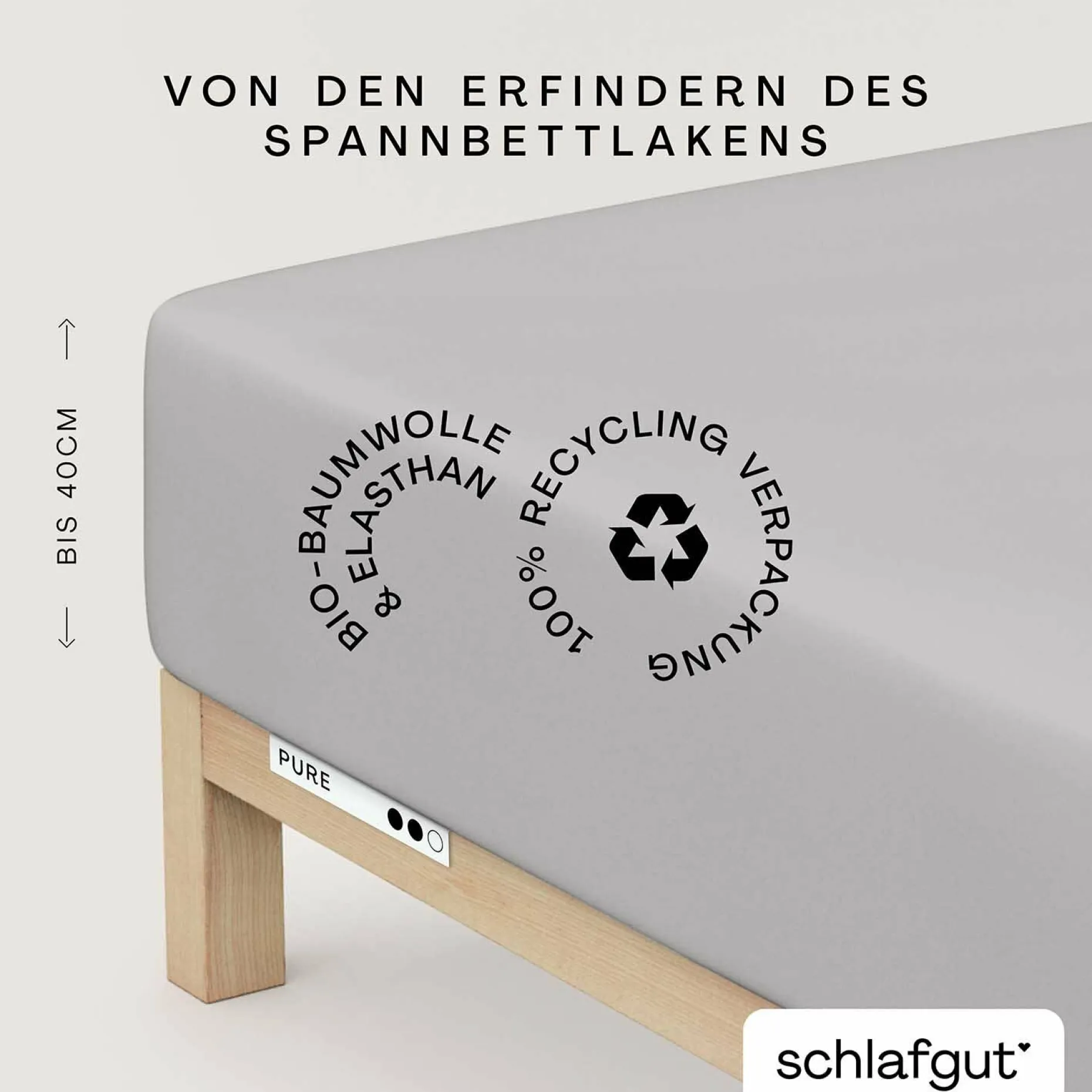 Spannbettlaken, Pure