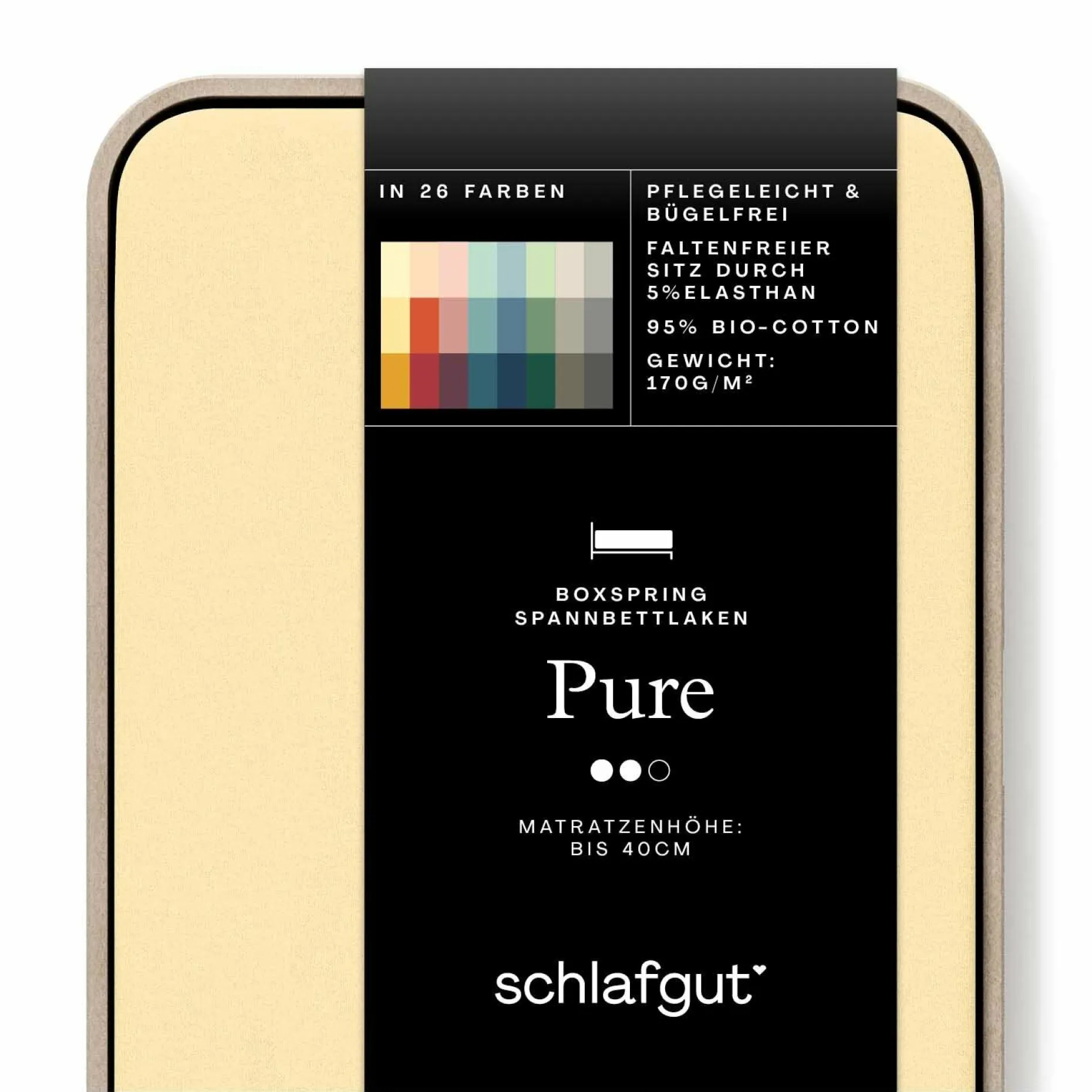 Spannbettlaken, Pure