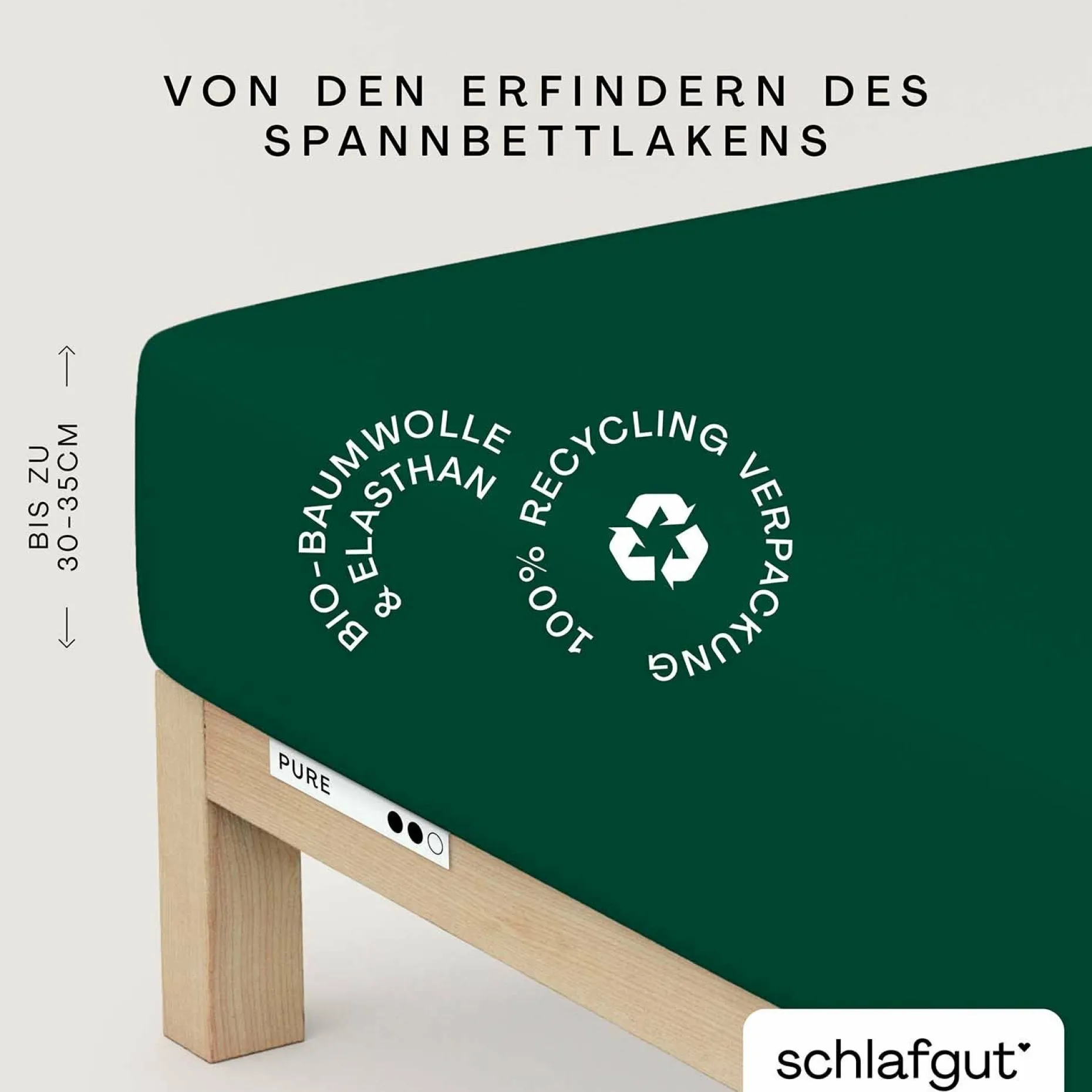 Spannbettlaken, Pure